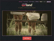 Tablet Screenshot of gifland.us